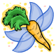 Even vegetables have wings in Faerieland.