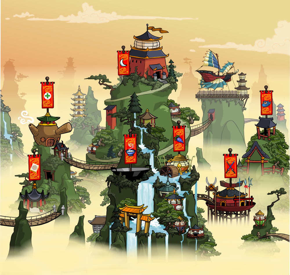 Shenkuu, as it is today